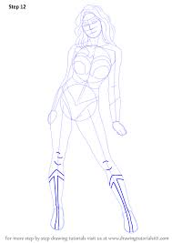 Her attire can also be full of meaning. Learn How To Draw Wonder Woman Wonder Woman Step By Step Drawing Tutorials