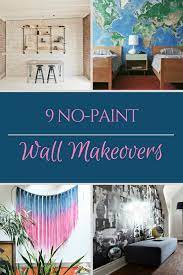 9 Diy Ways To Redo Your Wall Without Paint Diy Furniture Easy Diy Home Decor On A Budget Diy Home Decor