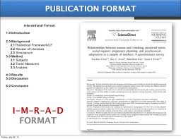 Требования к структуре и содержанию научных публикаций. Imrad Format For Olfu Students Orient Copy