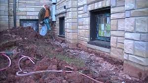 Check your whole home plumbing system for free! How To Waterproof Exterior Basement Wall Seal Footer Tiles And Sump Pump Youtube