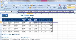 Contoh Soal Excel If Left Right Mid Kumpulan Soal Pelajaran 3