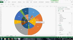 howto multilevel pie in excel