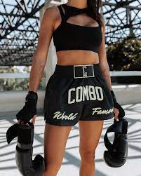 Maybe you would like to learn more about one of these? Combo Short Boxing Outfit For Women Boxing Clothes Kickboxing Women