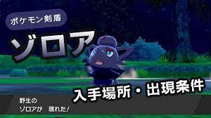 ポケモン剣盾 ゾロアの入手場所 出現条件 霧天候の集中の森へgo ポケモン ポケモン剣盾 ポケモン かわいい