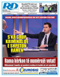 Shtypi I Dites Cfare Shkruajne Gazetat Shqiptare Per Diten E Sotme E Premte 29 Maj 2020 Shkodraweb Com Lajme News