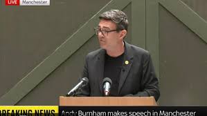 BREAKING:'Politics is broken - we can't go on like this' In his first  speech since returning to Westminster, Andy Burnham says he wants to "build  the broadest possible coalition of people to