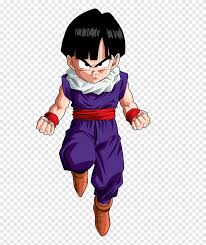 She has a very aggresive and fierce personality which sometimes causes her to have anger outbursts seen several times throughout. Gohan From Dragon Ball Z Illustration Gohan Videl Goku Android 18 Chi Chi Dragon Ball Z Purple Child Png Pngegg