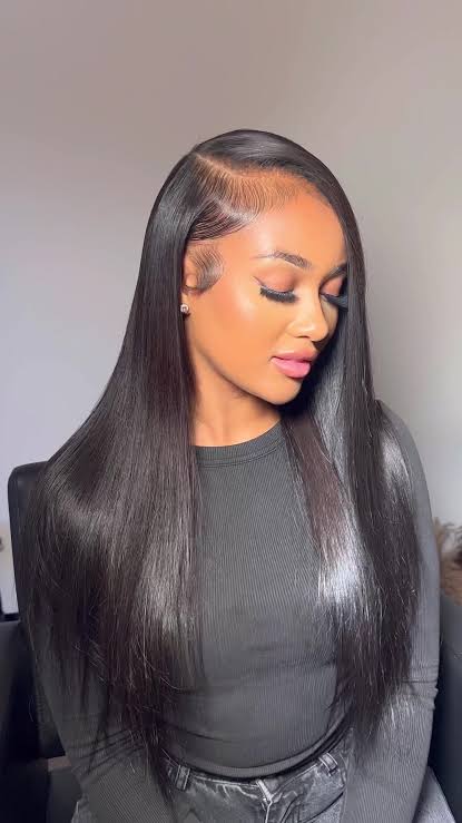 Side part leave out sew in 4 straight bundles used Re used bundles from the ByBrittss bundle package Coloured black 🖤 #leaveoutsewin #fyp #essexhairstylist #londonhairstylist #sideparthairstyles ...