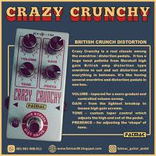 Efek gitar fatmac metalinium repeater : Jual Efek Gitar Fatmac Crazy Crunchy Distorsi Clone Mi Audio Crunch Box Kota Semarang Fatmac Tokopedia
