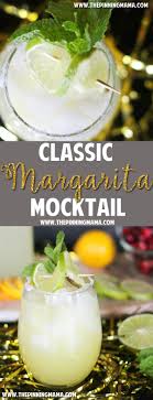 How To Make A Virgin Margarita With A Secret Ingredient Non Alcoholic Margarita Margarita Recipes Mocktails