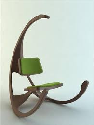 The Coolest Rocking Chair I Ve Ever Seen Rocking Chair Modern Rocking Chair Unique Furniture Awesome