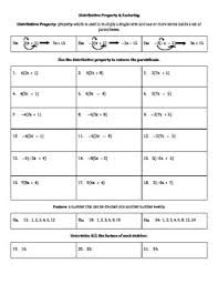 Distributive Property Factoring Expressions Distributive Property Expressions Math Teacher