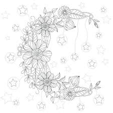 Free coloring sheets to print and download. Moon Mandala Coloring Pages For Adults Novocom Top