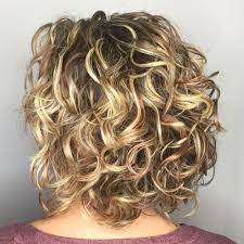 It is short on the back but at the front, it is longer. 65 Different Versions Of Curly Bob Hairstyle