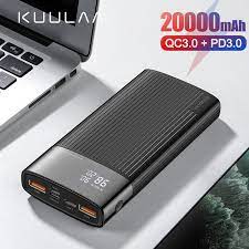 There are 23057 power bank 20000mah suppliers, mainly. Kuulaa Power Bank 20000mah Usb Type C Pd Fast Charging Quick Charge 3 0 Powerbank 20000 Mah External Battery For Xiaomi Iphone Qroeg