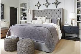 Ashley Furniture Homestore Home Furniture Sales Furniture Stores King Upholstered Bed Sorinella King Upholstered Bed Modern Bedroom Furniture