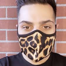 Black And White Cheetah Print Face Mask Cheetah Mask Ear Loops In 2020 Fashion Face Mask Fashion Mask Mask