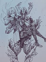Nidus And His Operator Warframe Warframe Art Art Cool Science Fair Projects