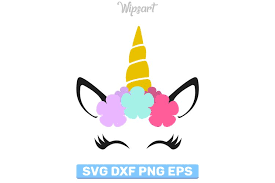 Download Unicorn Head Svg Unicorn Svg Unicorn Clipart Unicorn Png 126294 Printables Design Bundles