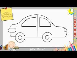 Wie Zeichnet Man Ein Auto Schritt Fur Schritt Fur Anfanger Kinder Auto Zeichnen Youtube