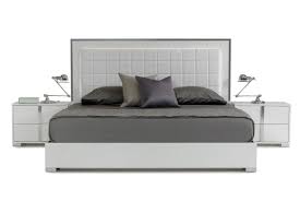 Home depot led lighting photos. White Glossy Finish King Platform Bed Made In Italy Vig Modrest San Marino Walmart Com Walmart Com