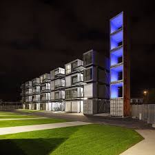 Residence Etudiants Adock Le Havre Picture Gallery Residence Etudiante Architecture De Conteneurs Maison De L Etudiant
