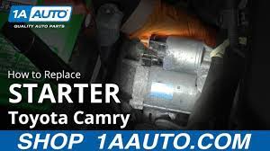 Fast shipping, a+ rating from bbb, and usa customer support. How To Replace Starter 02 13 Toyota Camry 1a Auto