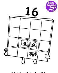 Eleven, or 11, is a numberblock made of 11 blocks. Big News 33 Numberblocks Coloring Pages 16
