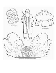 Israelites crossing the red sea coloring page. Moses Parting The Red Sea Coloring Page Coloring Pages Parting The Red Sea Bible Crafts Bible Coloring Pages