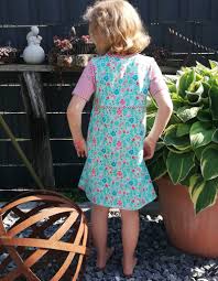 Vom trendigen kleid bis zu babysachen: Schnittmuster Jerseykleid Fur Kinder Olga Gr 62 104