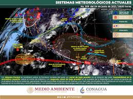 Se esperan lluvias en estados del noroeste y occidente debido a ingreso de humedad de ambos litorales y líneas de bajas presió. La Capital Mantiene El Smn Su Pronostico De Lluvias Intensas