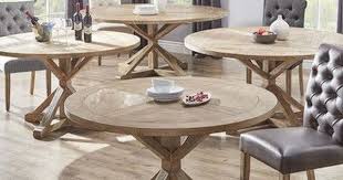 Lark Manor Peralta Round Rustic Dining Table Size 30 H X 72 W X 72 D Dining Table In Kitchen Modern Dining Furniture Contemporary Outdoor Dining Furniture