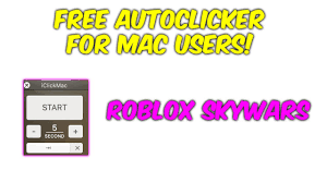 An automatic clicker for roblox is a software that helps you to click automated. How To Get Auto Clicker For Mac On Roblox Skywars Youtube