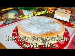 Masukkan kek dalam peti sejuk, sejukkan dulu baru potong n. Kek Keju Cheesecake Menggunakan Cheddar Slice 7 Bahan Sahaja Youtube