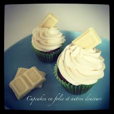 Epingle Sur Cupcakes Chocolat Blanc