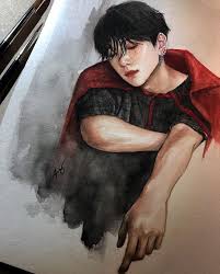 Some consider gum to be candy. Agust D Fanart And Art Drawing Image 6866604 On Favim Com