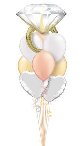 Balloons are party staples, so why not use them in your wedding? Bridal And Wedding Balloon Bouquets Delivery By Balloonplanet Com