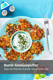 Bunte Gemusepuffer Essensrezepte Rezepte Gemusepuffer