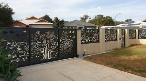 Pagar rumah minimalis dari rangka baja ringan. Bentuk Pagar Rumah Minimalis Type 45 Menggunakan Aksen Menarik Rumah Minimalis