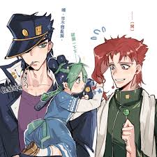 承花 jotaro x kakyoin jotakak. Jotaro Little Jolyne Her Uncle Kakyoin Get Lollipops Art By Km Jzzdqç©ºå¤¢ Kmmzdq Wholesomejojo