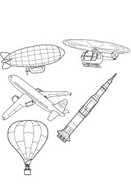 Desenhos para colorir meios de transporte. Imagens De Meios De Transporte Para Colorir E Imprimir