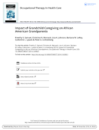 Maybe you would like to learn more about one of these? Pdf Impact Of Grandchild Caregiving On African American Grandparents