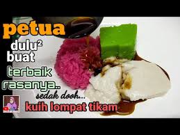 Kuih lompat tikam adalah kuih yang boleh dianggap signature dish arwah bonda saya, hajjah jahara sulaiman. Resepi Kuih Tradisional Lompat Tikam Versi Terengganu Litetube