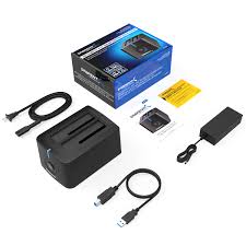 Easy install, no driver needed, hard drive offline clone skill, clone external hard drive a to b without computer.（hard drive a must larger than hard the alxum usb 3.0 hard drive docking station offline clone is very convenient and very easy to use. Sabrent Usb 3 0 To Sata Dual Bay External Hard Drive Docking Station For 2 5 Or 3 5in Hdd Ssd With Hard Drive Duplicator Cloner Function Ec Hdd2 Ec Hdd2