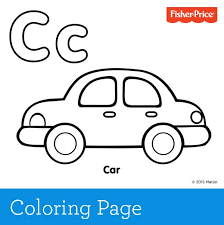 Add them to lessons on animals, holidays, foods, and more. C Is For Car Coloring Page Novocom Top