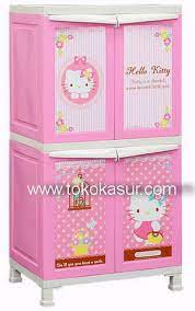 Lemari plastik lion star / container laci excel l4 susun 4. Lemari Plastik Container Plastik Lemari Plastik Hello Kitty Spiderman