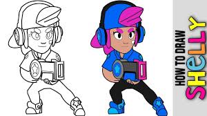 En güncel brawl stars sürümü. How To Draw Shelly Best Legendary Brawler Brawl Stars Animation Tips And Tricks Youtube