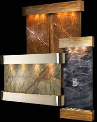 Indoor wall mounted water fountains and indoor waterfalls are excellent for contributing to your waiting area as they add a calming sound to delight your visitors as well as clients. Water Fountains Bubble Banels Fireplace Accessories And Decor