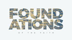 Foundation Of The Faith Sermon Series On The Basics Of The Christian Faith Church Graphic Design Sermon Series Church Media