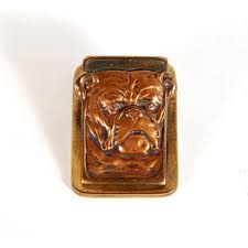 This table was originally designed for outdoor, poolside, patio, garden use, but. Antique Victorian Bulldog Figural Brass Paper Clip Binder By Judd Chairish